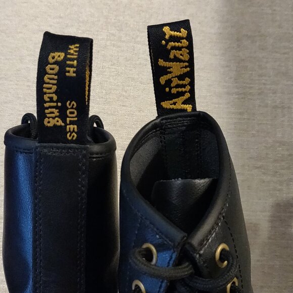 Dr. Martens Zavala Black Combat Boots US 9 Ladies/US 8 Men - Picture 5 of 9